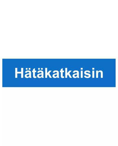 Emergency switch, Magnet, 400x100 mm