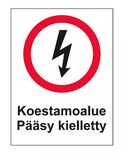 Test site area, Sticker, 200x300 mm Test site area, Sticker, 200x300 mm