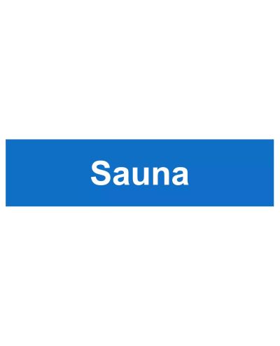 Sauna, Plastic 1mm, 400x100 mm Sauna, Plastic 1mm, 400x100 mm