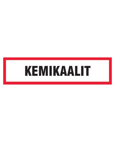 Chemicals, Sticker, 400x100 mm Chemicals, Sticker, 400x100 mm
