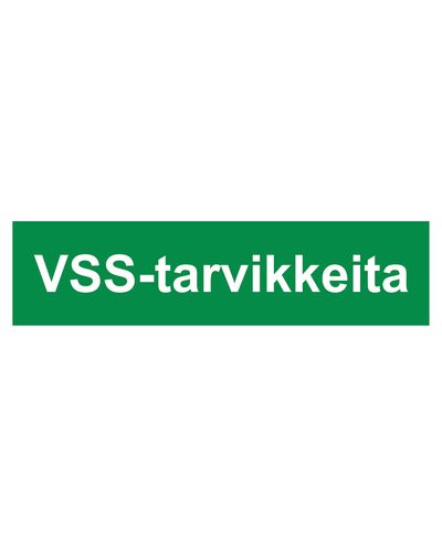 VSS accessories, Reflective sticker, 400x100 mm