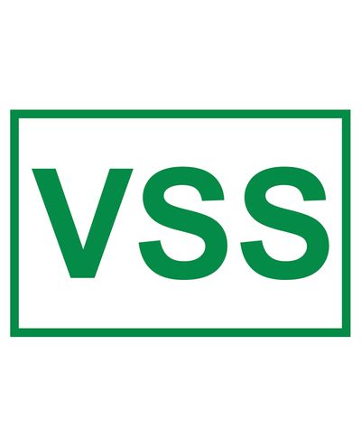 VSS, Reflective sticker, 400x200 mm