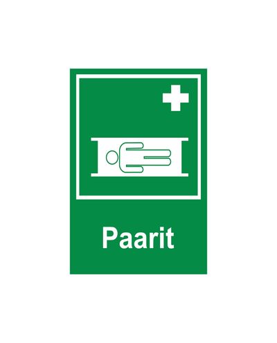 Stretcher, Reflective sticker, 200x300 mm