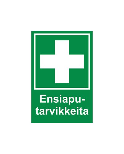 First aid supplies, Reflective sticker, 200x300 mm
