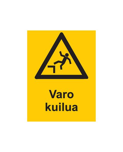 Beware of the gap, Sticker, 200x300 mm
