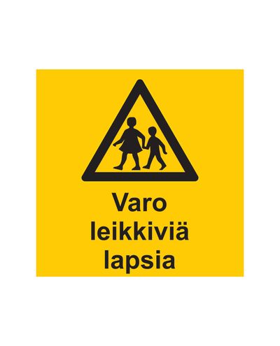 Beware of children playing, Sticker, 200x300 mm