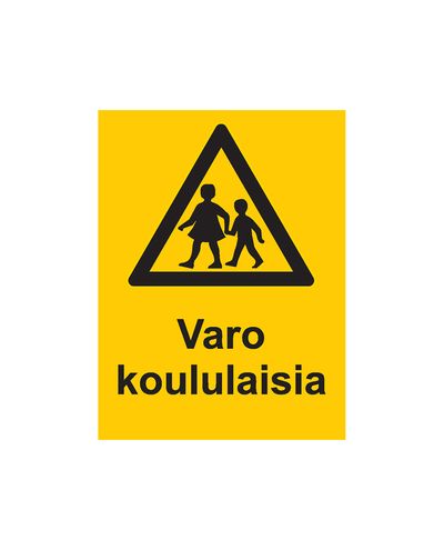 Beware of school children, Sticker, 200x300 mm