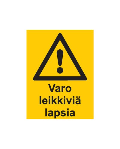 Beware of children playing, Sticker, 200x300 mm