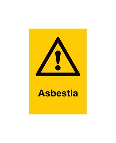Asbestos, Sticker, 200x300 mm Asbestos, Sticker, 200x300 mm