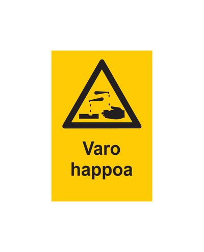 Beware of acid, Sticker, 200x300 mm