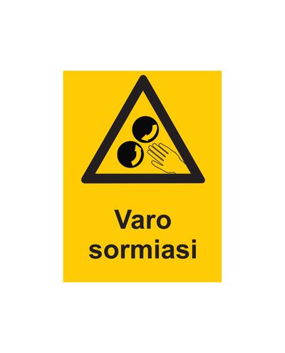 Watch your fingers, Sticker, 200x300 mm
