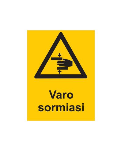 Watch your fingers, Sticker, 200x300 mm