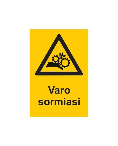 Watch your fingers, Sticker, 200x300 mm