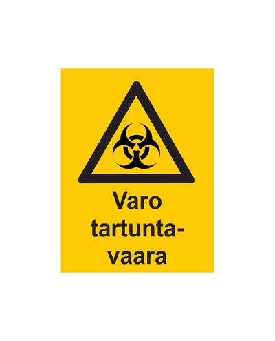 Beware of infection, Sticker, 200x300 mm