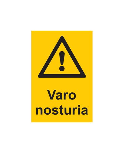 Beware of the crane, Sticker, 200x300 mm