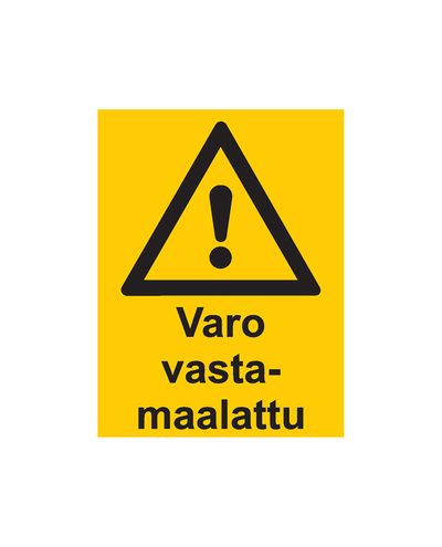 Caution freshly painted, Sticker, 200x300 mm