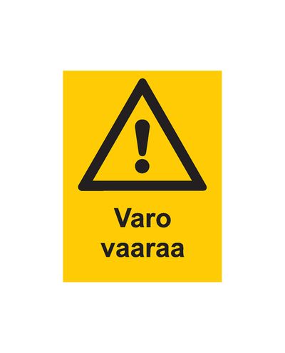 Beware of danger, Sticker, 200x300 mm