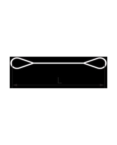 Loop lifting belt, 3 Ton / 4M