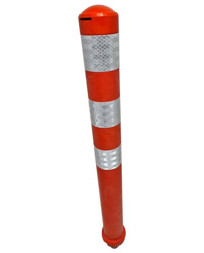 Bollard flexible Ø80mm 800mm threaded pin mounting