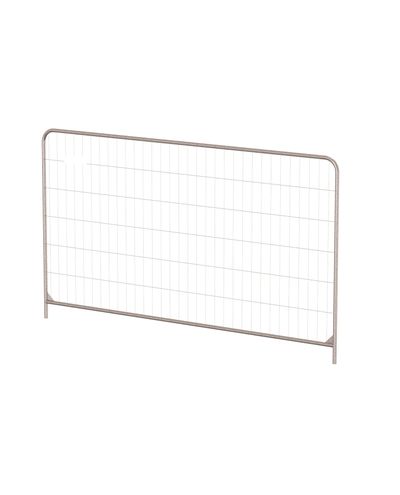 Steel mesh fence 2.0 x 3.5m Round Top