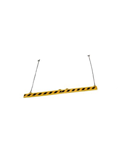 Height warning plate plastic 2 m, 2-piece Height warning plate plastic 2 m, 2-piece
