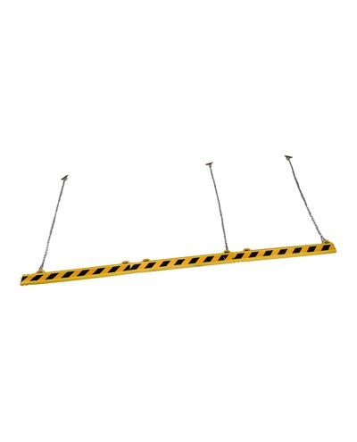 Height warning plate plastic 3 m, 3-piece Height warning plate plastic 3 m, 3-piece