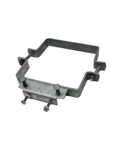 Traffic sign bracket for 150 mm square tube