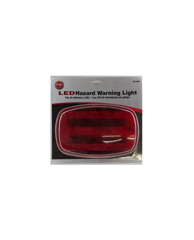 LED warning light red