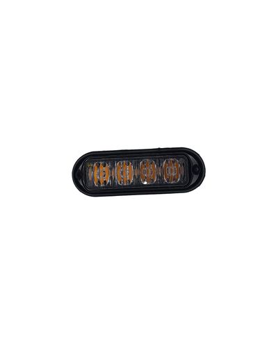 LED level indicator 1x4, yellow, 12-24V