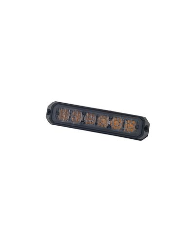 LED level indicator 1x6, yellow, 12-24V