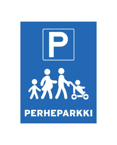 Family parking lot, Ibond, 200x300mm