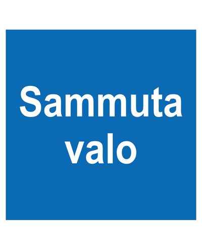 Turn off the light, Sticker, 400x100 mm