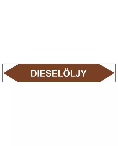 Diesel oil, 250x40 mm