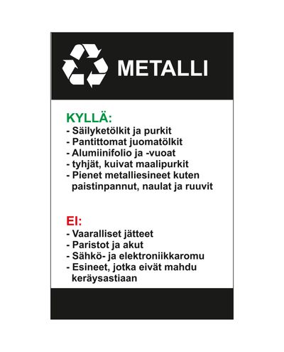 Metal guide, Ibond, 200x300mm