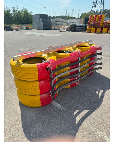 Tyre bundle 80km 3-series red/yellow