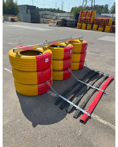Tyre bundle 80km 3-series red/yellow