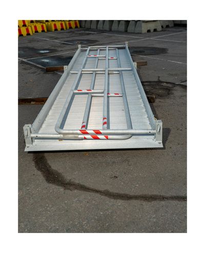 Aluminum walkway 6m
