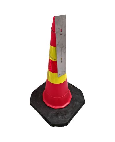 Traffic sign cone holder stainless steel