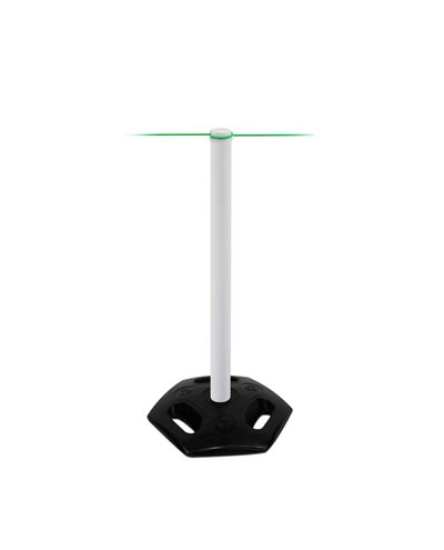 Event pole set, 6 poles + 50m rope