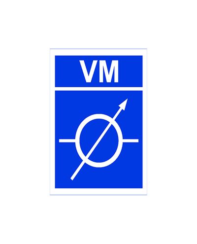 VM, Sticker, 200x300 mm