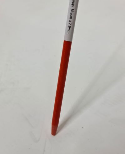 Plow stick 8mm x 1520mm fiberglass orange