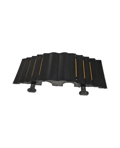 Cable bridge for fire hose 2 channels