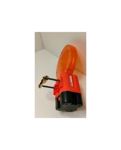 Mini LED flashing light bracket for fence