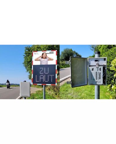 NRS - Sound level warning system for traffic