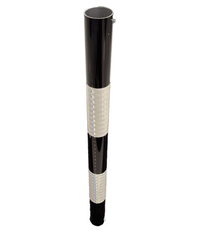 Column reflector Aluminum Black/White R2
