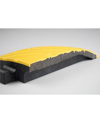 Retarder bump, composite yellow, 500*350*50mm