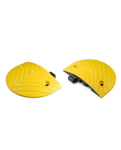 Retarder hump, composite yellow end, 250*350*50mm