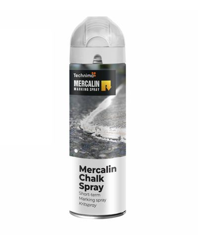 Marking paint, Lime spray, white