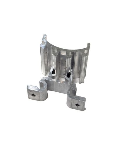 Aluminum buckle for badge