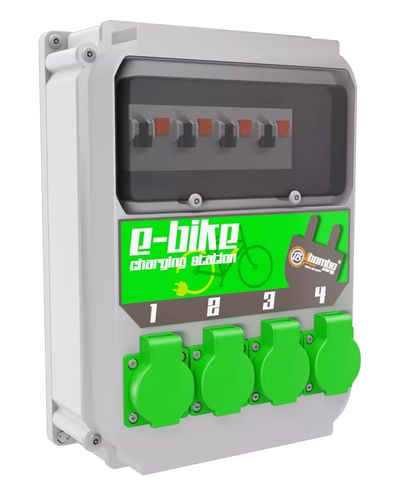 Electric bike charging point IBOMBO CeON